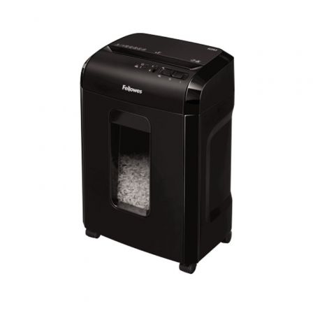 Fellowes Powershred 10M Destructora de Papel Microcorte Negra